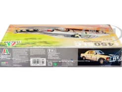 Skill 3 Model Kit Mercedes Benz 450 SLC Winner Rallye Bandama Ivory Coast 1979 1/24 Scale Model Italeri 3632