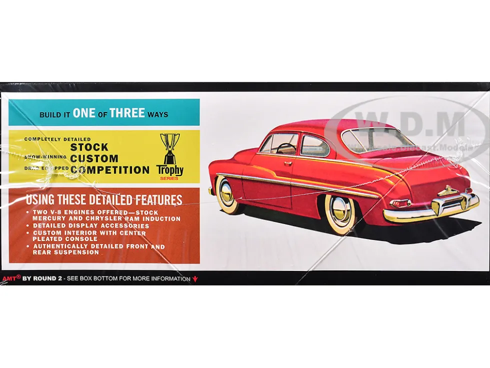 Skill 2 Model Kit 1949 Mercury Club Coupe 1/25 Scale Model by AMT