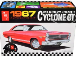 Skill 2 Model Kit 1967 Mercury Comet Cyclone GT 1/25 Scale Model AMT AMT1386