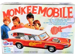 Skill 2 Model Kit Monkeemobile The Monkees 1966-1968 TV Series 1/25 Scale Model Car MPC MPC996M