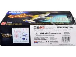 Skill 2 Model Kit Naboo Starfighter Spaceship Star Wars Episode I The Phantom Menace 1999 Movie 1/48 Scale Model AMT AMT1376