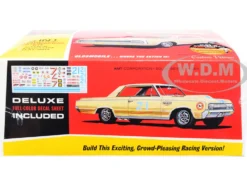 Skill 2 Model Kit 1964 Oldsmobile Cutlass 442 Hardtop 3-in-1 Kit 1/25 Scale Model AMT AMT1066