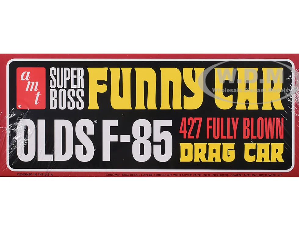 Skill 2 Model Kit 1964 Oldsmobile F-85 AWB Funny Car "Streaker" 1/25 Scale Model by AMT