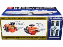 Skill 2 Model Kit 1964 Plymouth Belvedere Coupe Hardtop 1/25 Scale Model AMT AMT1188 M