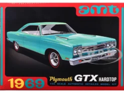 Skill 2 Model Kit 1969 Plymouth GTX Hardtop 1/25 Scale Model by AMT