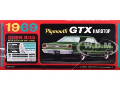 Skill 2 Model Kit 1969 Plymouth GTX Hardtop 1/25 Scale Model by AMT