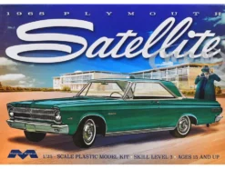 Skill 3 Model Kit 1965 Plymouth Satellite 1/25 Scale Model by Moebius