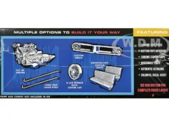 Skill 2 Model Kit 1962 Pontiac Catalina Super Stock 3-in-1 Kit 1/25 Scale Model by AMT
