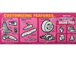 Skill 2 Model Kit 1965 Pontiac Grand Prix Show 'N' Go 1/25 Scale Model by AMT