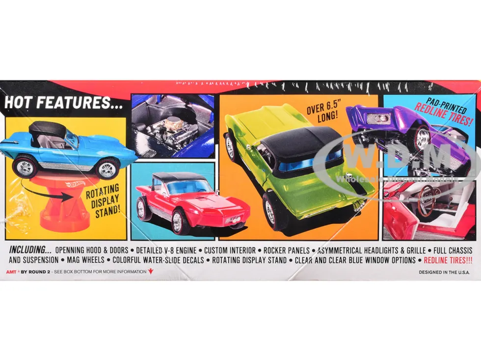 Skill 2 Model Kit Python Car "Hot Wheels" 1/25 Scale Model by MPC