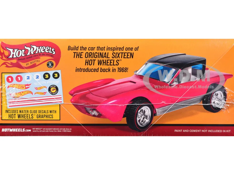 Skill 2 Model Kit Python Car "Hot Wheels" 1/25 Scale Model by MPC