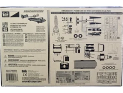 Skill 2 Model Kit Ramchargers Dragster Advanced Design Transport Truck 2 Kits in 1 1/25 Scale Models MPC MPC970