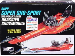 Skill 2 Model Kit Rupp Super Sno-Sport Snowmobile Dragster The World's First 1/20 Scale Model MPC MPC961