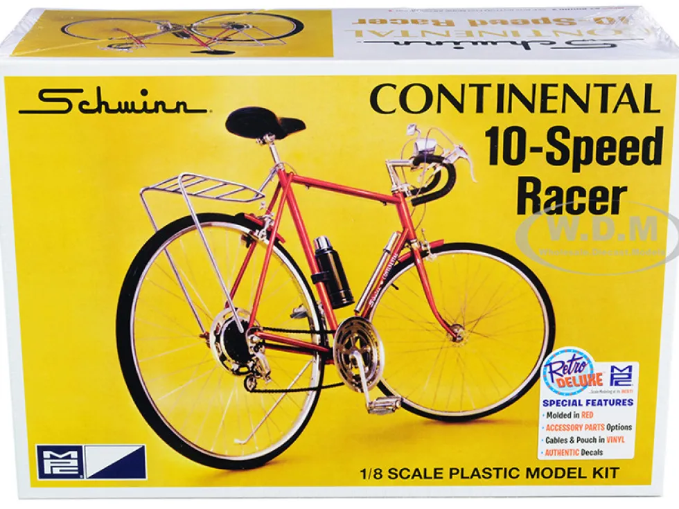 Skill 2 Model Kit Schwinn Continental 10-Speed Bicycle 1/8 Scale Model MPC MPC915