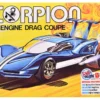 Skill 3 Model Kit Scorpion Mid-Engine Drag Coupe 1/25 Scale Model by AMT