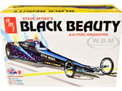 Skill 2 Model Kit Steve McGee's Black Beauty Wedge AA/Fuel Dragster 1/25 Scale Model AMT AMT1214