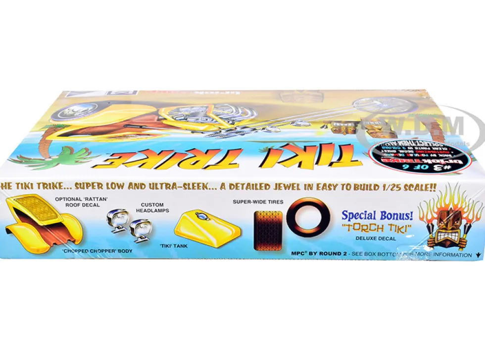 Skill 2 Model Kit Tiki Trike Trick Trikes Series 1/25 Scale Model MPC MPC894