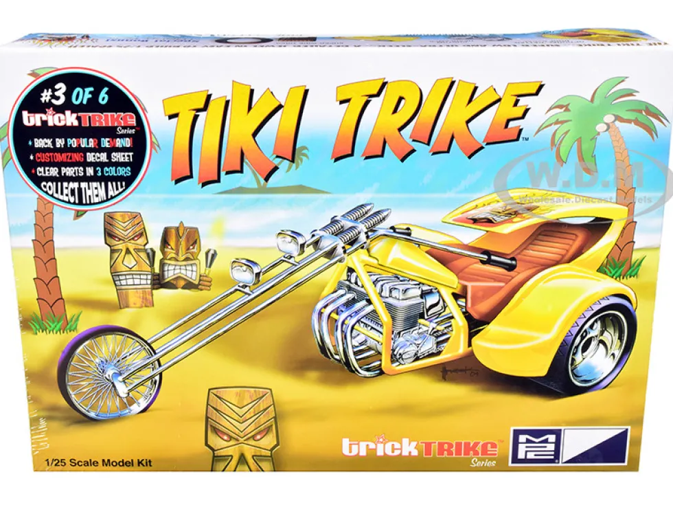 Skill 2 Model Kit Tiki Trike Trick Trikes Series 1/25 Scale Model MPC MPC894