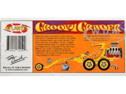 Skill 2 Model Kit Tom Daniel's Groovy Grader Dragster 1/24 Scale Model by Atlantis