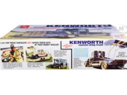 Skill 3 Model Kit Tyrone Malone's Kenworth Custom Drag Truck 1/25 Scale Model AMT AMT1157