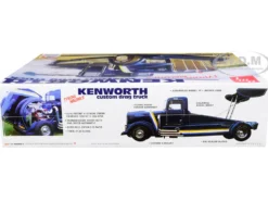 Skill 3 Model Kit Tyrone Malone's Kenworth Custom Drag Truck 1/25 Scale Model AMT AMT1157