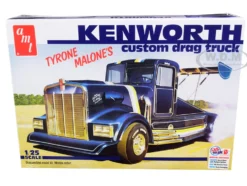 Skill 3 Model Kit Tyrone Malone's Kenworth Custom Drag Truck 1/25 Scale Model AMT AMT1157