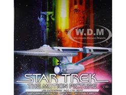 Skill 2 Model Kit U.S.S. Enterprise NCC-1701 Refit Spaceship "Star Trek: The Motion Picture" (1979) Movie 1/350 Scale Model by Polar Lights