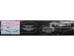 Skill 2 Model Kit USS Enterprise NCC-1701 Spacecraft "Star Trek: Strange New Worlds" (2022-Current) TV Series 1/1000 Scale Model by Polar Lights