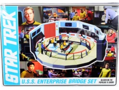 Skill 2 Model Kit U.S.S. Enterprise Command Bridge Set Star Trek 1966-1969 TV Show 1/32 Scale Model AMT AMT1270