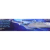 Skill 2 Model Kit U.S.S. Excelsior NX-2000 Space Ship "Star Trek III: The Search for Spock" (1984) Movie 1/1000 Scale Model by AMT