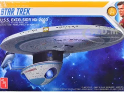 Skill 2 Model Kit U.S.S. Excelsior NX-2000 Space Ship 