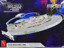 Skill 2 Model Kit U.S.S. Reliant NCC-1864 Space Craft "Star Trek II: The Wrath of Khan" (1982) Movie 1/537 Scale Model by AMT