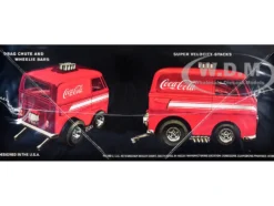 Skill 2 Model Kit Volkswagen Van Show Rod "Coca-Cola" 1/25 Scale Model by AMT
