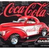 Skill 2 Model Kit 1940 Willys Coupe "Coca-Cola Race Team" 1/25 Scale Model by AMT
