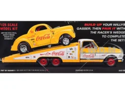 Skill 2 Model Kit 1940 Willys Coupe "Coca-Cola Race Team" 1/25 Scale Model by AMT