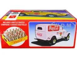 Skill 2 Model Kit 1933 Willys Panel Truck Coca Cola 1/25 Scale Model AMT AMT1406M