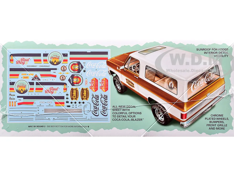 Skill 1 Snap Model Kit Chevrolet K5 Blazer "Coca-Cola" 1/25 Scale Model by MPC