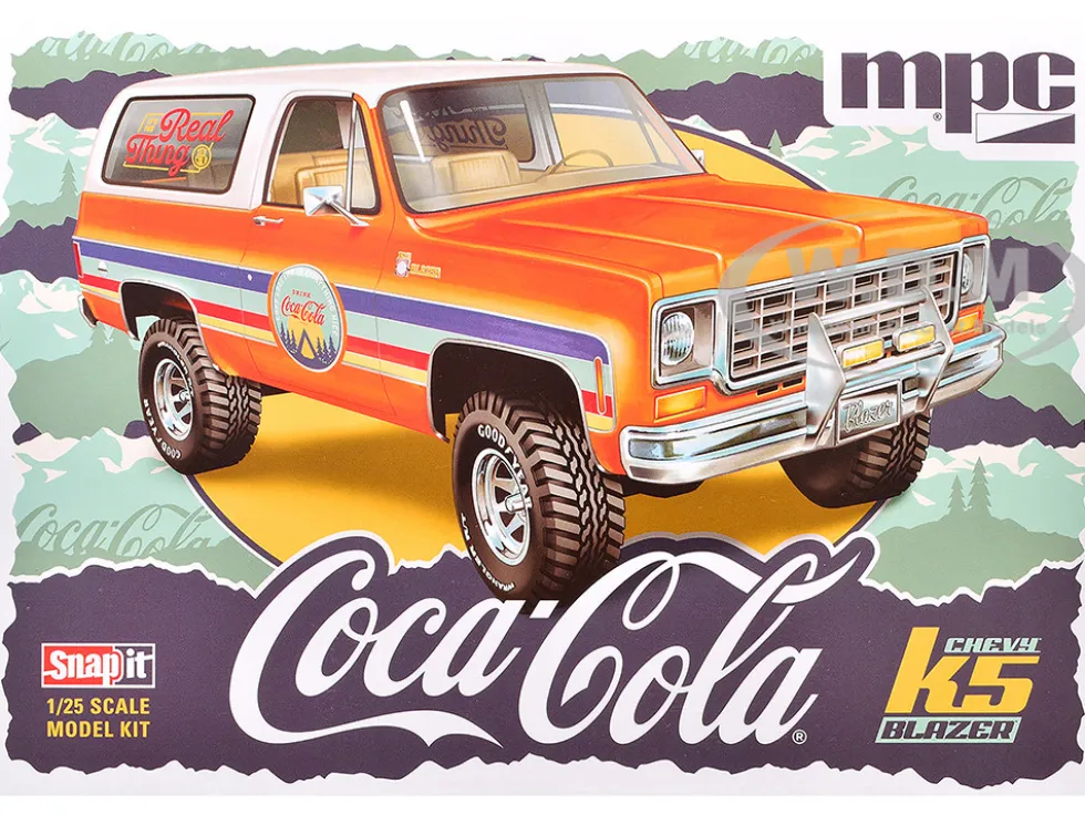 Skill 1 Snap Model Kit Chevrolet K5 Blazer "Coca-Cola" 1/25 Scale Model by MPC