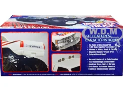 Skill 1 Snap Model Kit Chevrolet Silverado USA-1 Monster Truck 1/32 Scale Model AMT AMT1351M