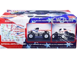 Skill 1 Snap Model Kit Chevrolet Silverado USA-1 Monster Truck 1/32 Scale Model AMT AMT1351M