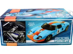 Skill 2 Snap Model Kit 2006 Ford GT Gulf Oil 1/25 Scale Model Polar Lights POL955