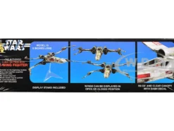 Skill 2 Snap Model Kit Luke Skywalker X-Wing Fighter "Star Wars: A New Hope" (1977) Movie 1/63 Scale Model by MPC