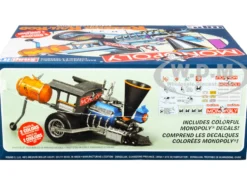 Skill 1 Snap Model Kit Reading Rail Rod Custom Locomotive Monopoly 1/25 Scale Model MPC MPC945M