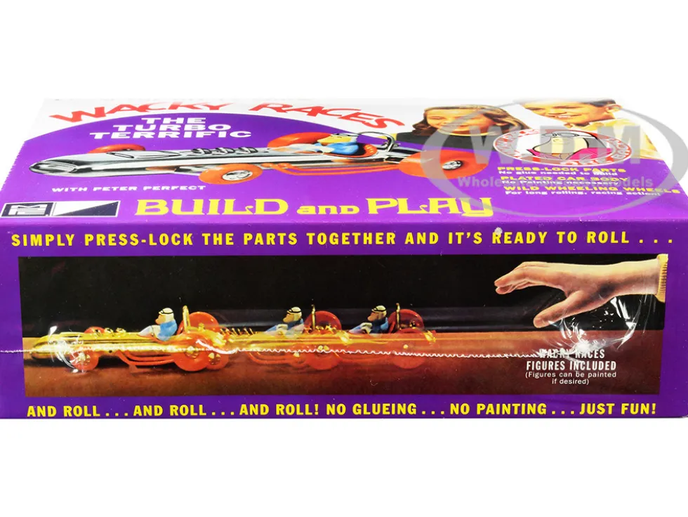 Skill 2 Snap Model Kit The Turbo Terrific Peter Perfect Figurine Wacky Races 1968 TV Series 1/25 Scale Model MPC MPC937
