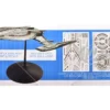Skill 2 Snap Model Kit U.S.S. Shenzhou NCC-1227 Spacecraft "Star Trek: Discovery" (2017-2024) TV Series 1/2500 Scale Model by Polar Lights