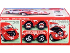 Skill 3 Snap Model Kit Volkswagen Beetle Coca-Cola 1/25 Scale Model Polar Lights POL960 M