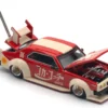 Skyline GT-R V8 Drift "Hakosuka" RHD (Right Hand Drive) "Coca-Cola (Japan)" Red and Cream 1/64 Diecast Model Car by Pop Race