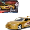 Slap Jack's Toyota Supra Gold Fast & Furious Movie 1/32 Diecast Model Car Jada 99542