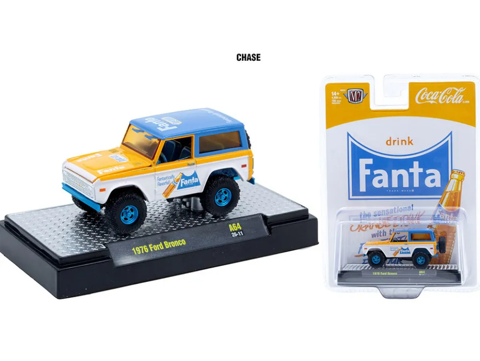 Sodas Set of 3 pieces Release 64 Limited Edition to 5400 pieces Worldwide 1/64 Diecast Model Cars by M2 Machines