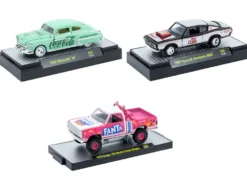 Sodas Set of 3 pieces Release 60 Limited Edition to 10000 pieces Worldwide 1/64 Diecast Model Cars by M2 Machines